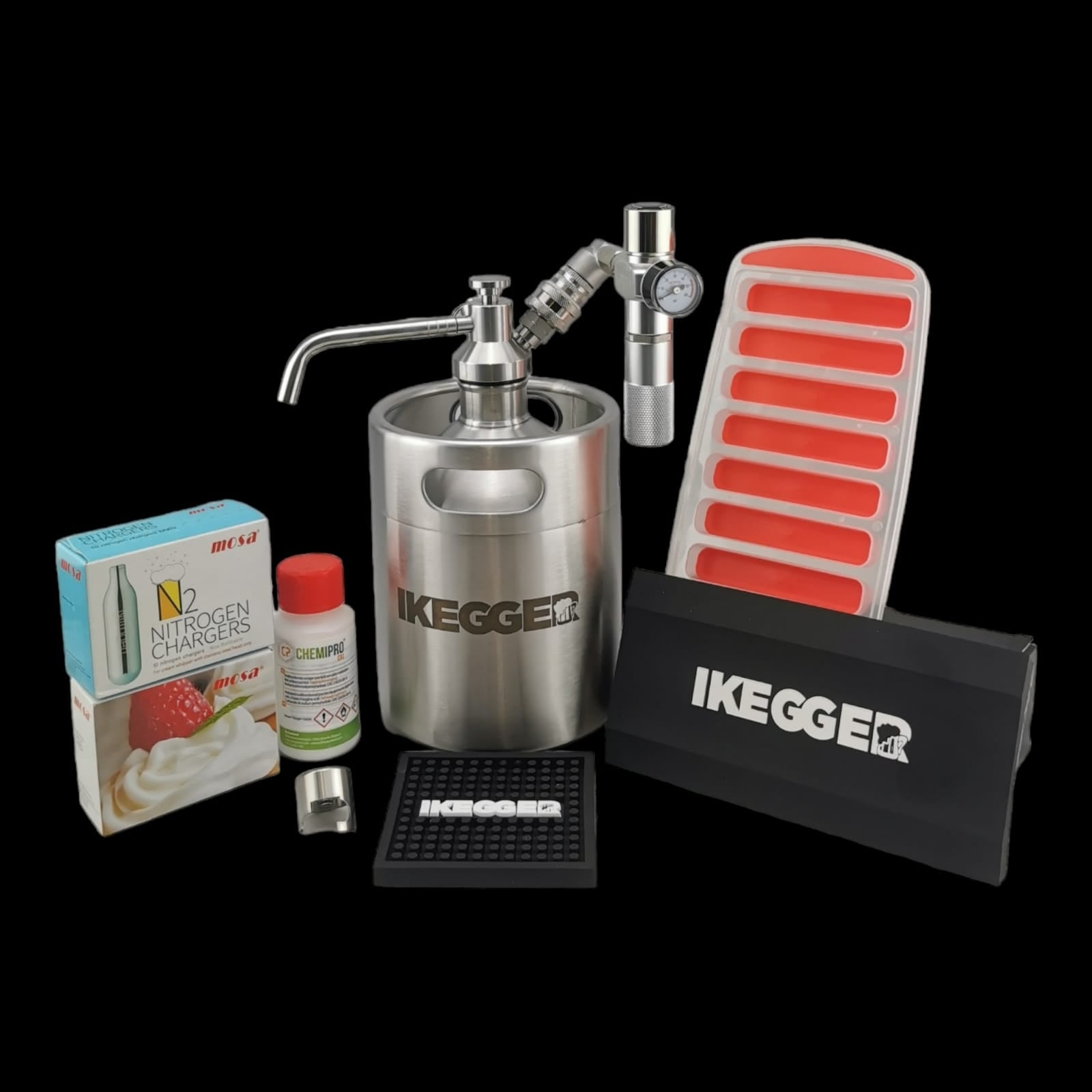 IKEGGER 2.0 | COCKTAILS AND NITRO COFFEE | COMPLETE | INC. GAS AND ACCCESORIES
