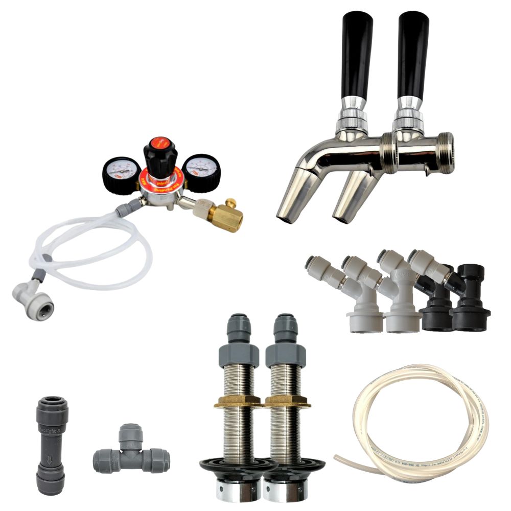 Kegerator Kit: 1-4 Taps For Use With Your Own Fridge Or Esky