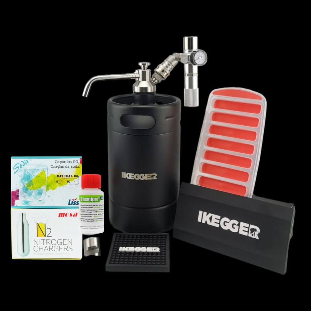 IKEGGER 2.0 | CÓCTELES Y CAFÉ NITRO | COMPLETO | INC. GAS Y ACCESORIOS