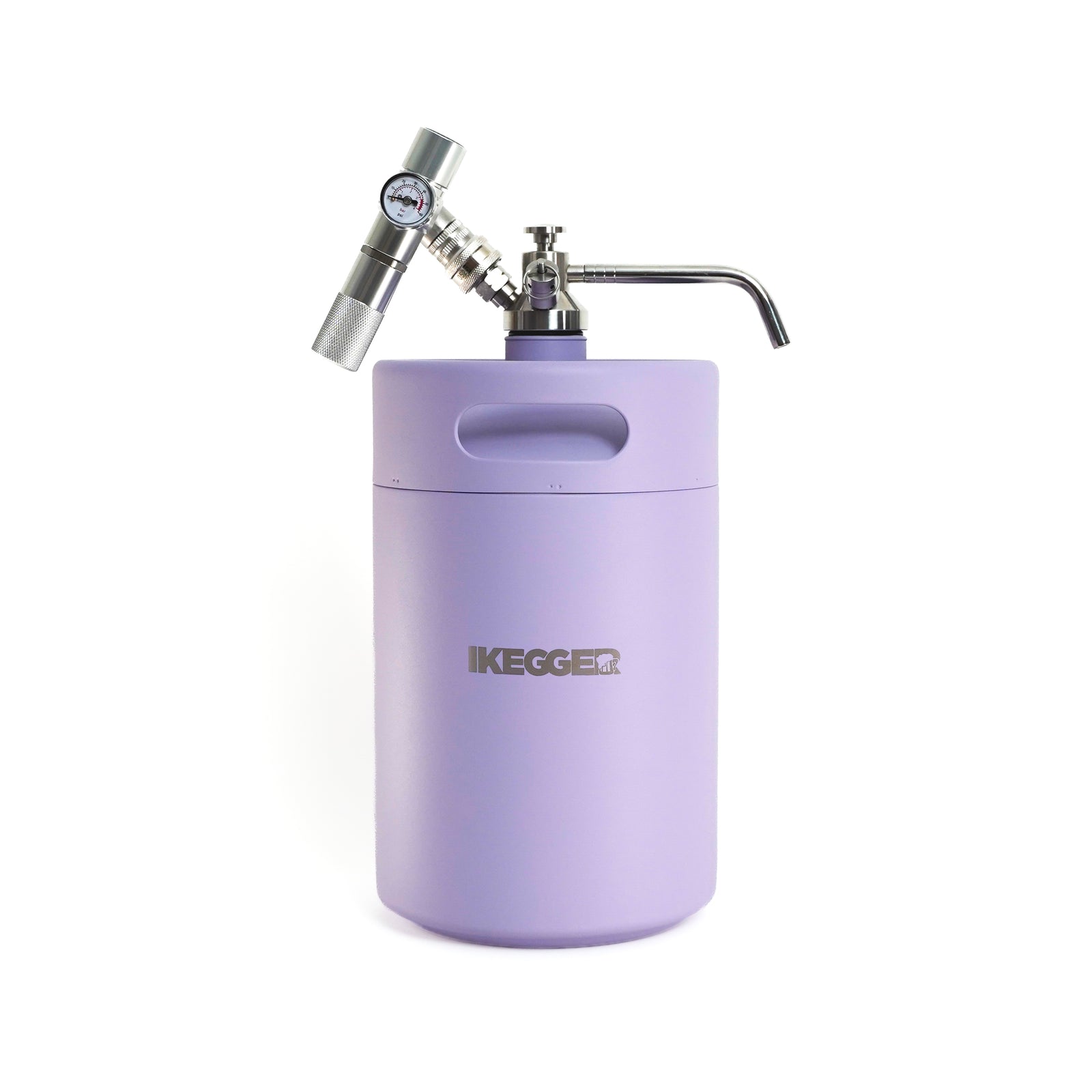 iKegger Insulated Mini Keg - Blueberry Swirl - Violet - 2L, 4L & 5L