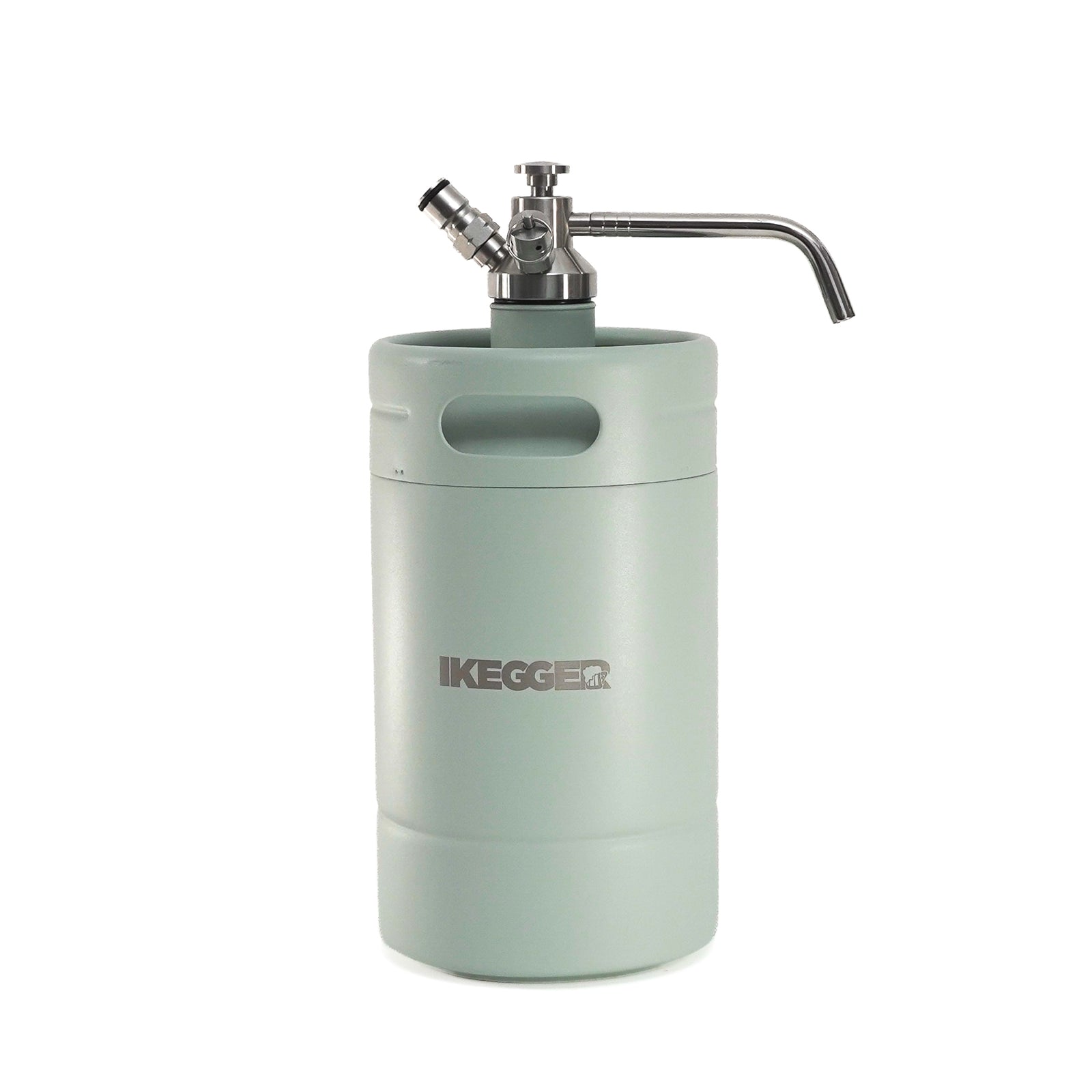 iKegger Insulated Mini Keg - Pistachio Cream - Green - 2L, 4L & 5L