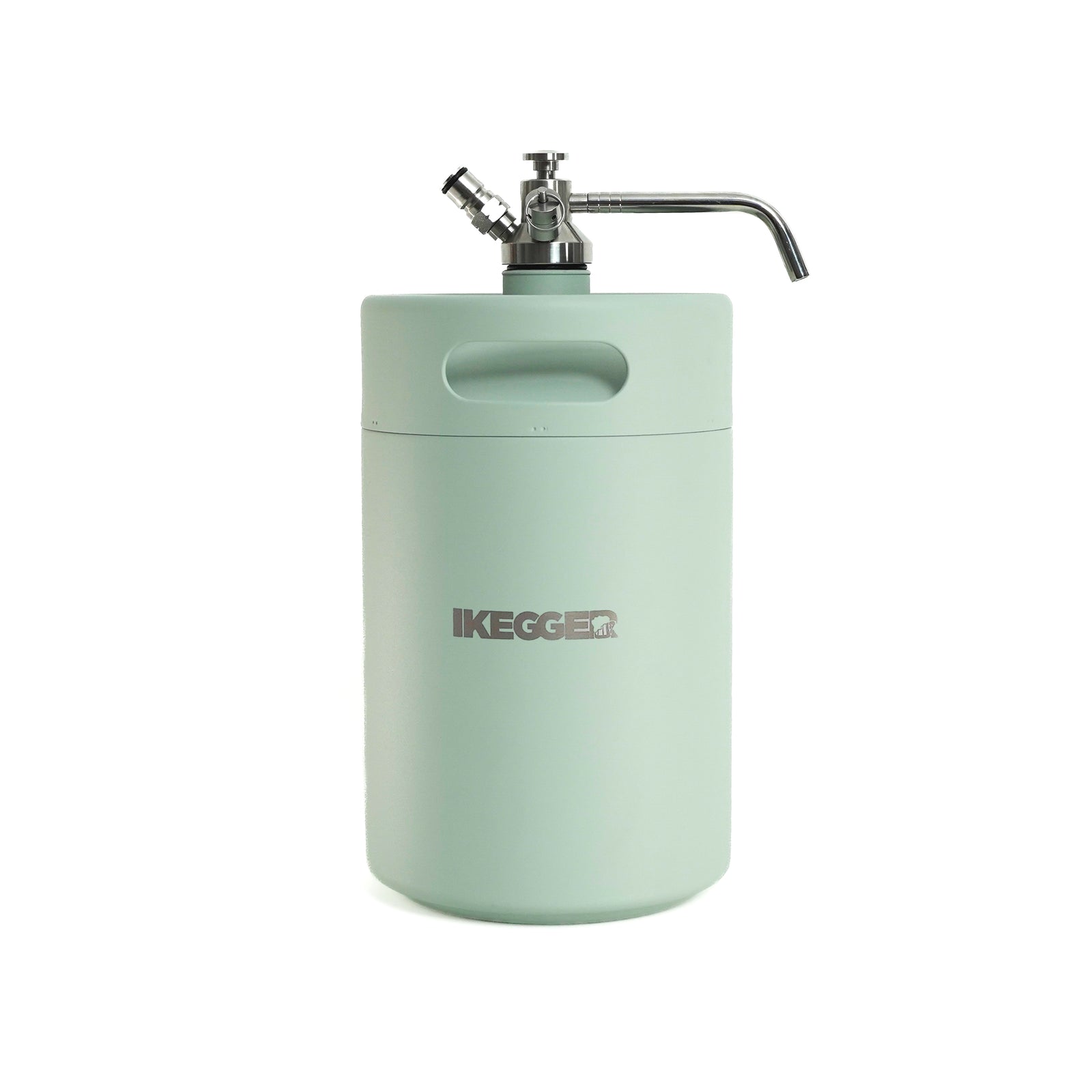iKegger Insulated Mini Keg - Pistachio Cream - Green - 2L, 4L & 5L