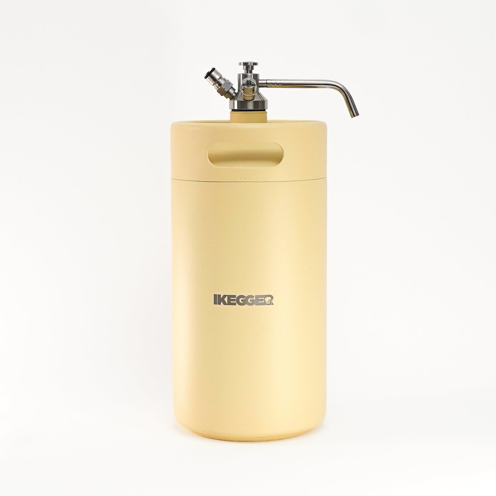 iKegger Insulated Mini Keg - Vanilla Bean - Yellow - 2L, 4L & 5L