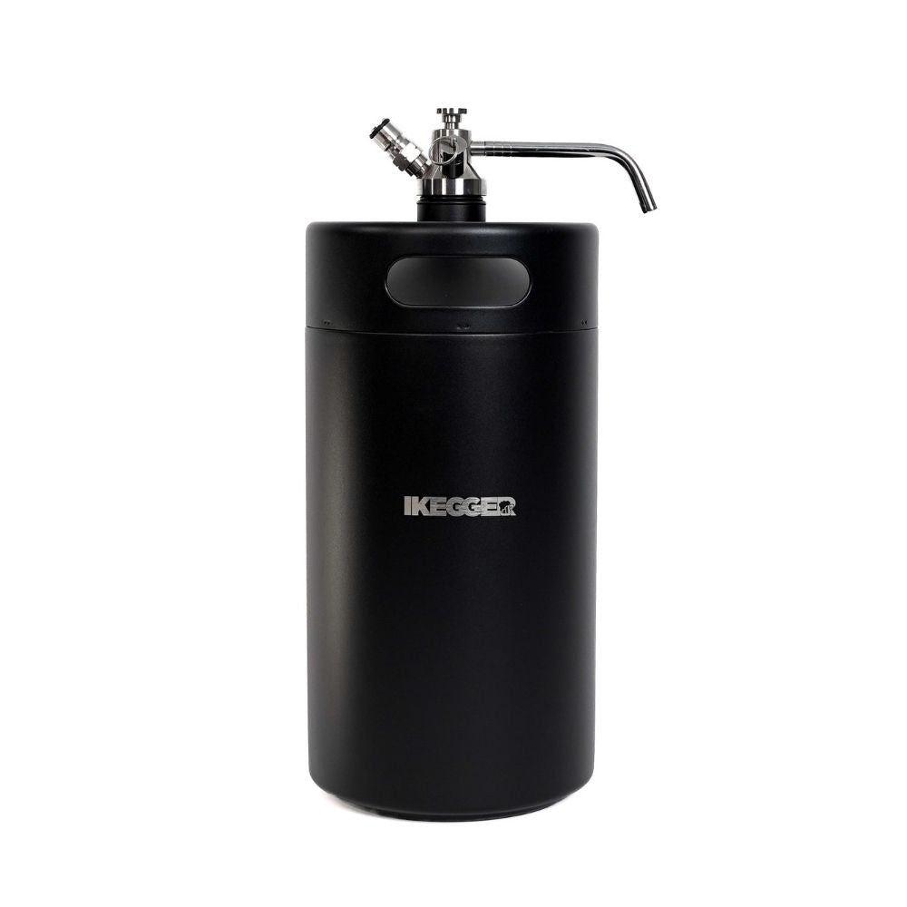 iKegger Insulated Mini Keg | Black - 2L, 4L & 5L