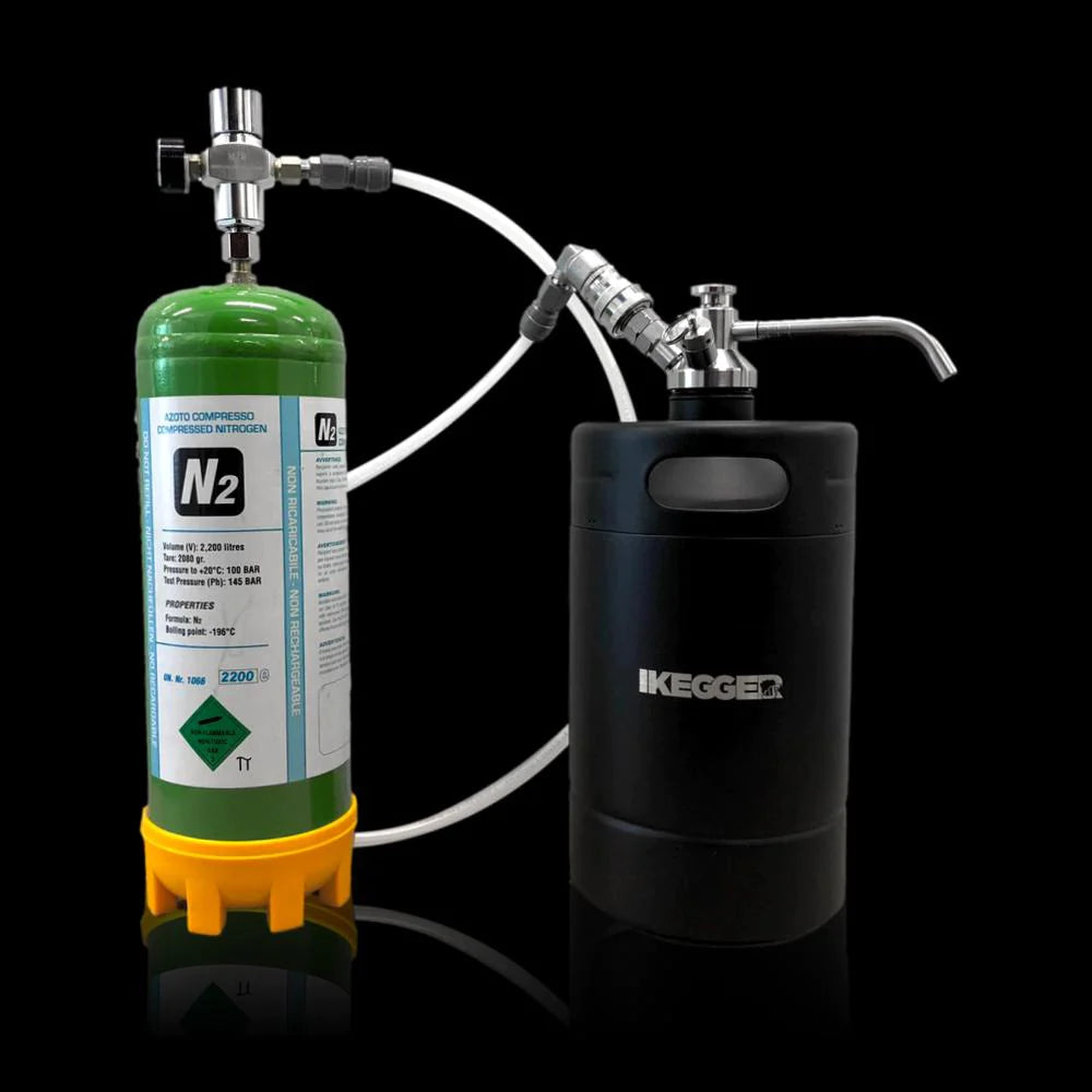 n2 bottle ikegger 2.0 setup