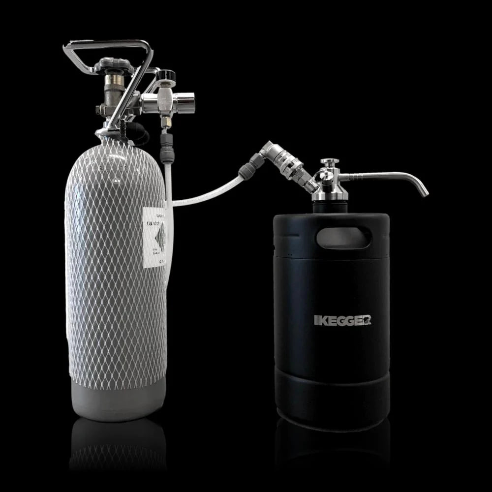 standard c02 gas bottle ikegger 2.0 setup