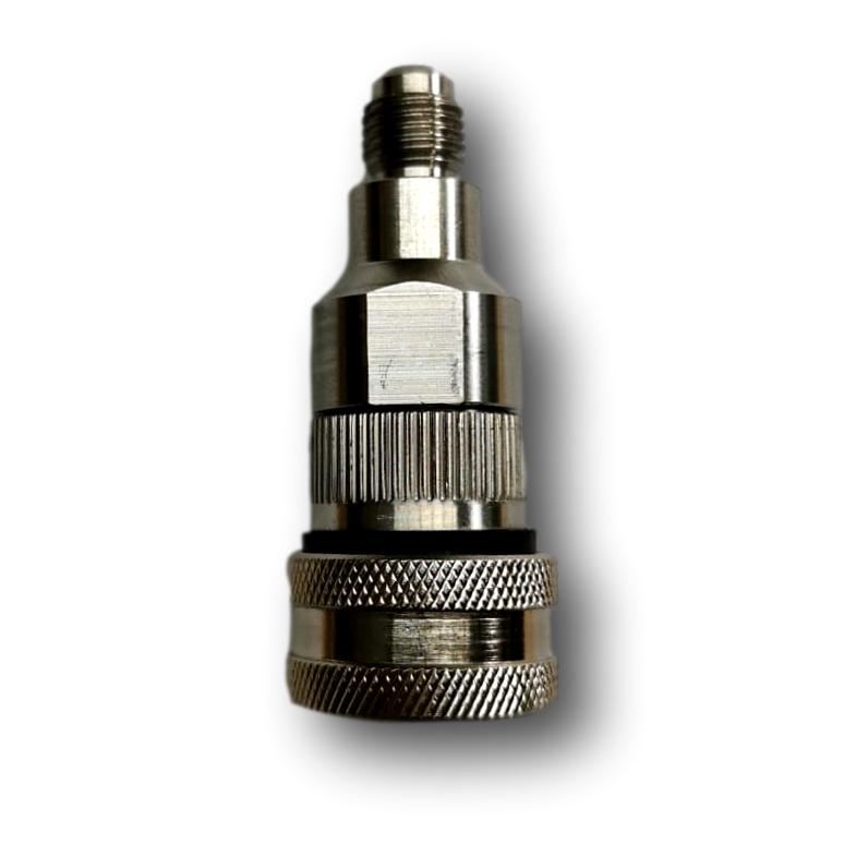 straight adapter on disconnect