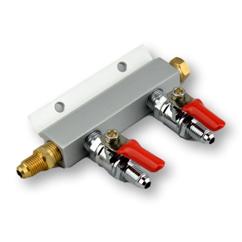 2 way gas manifold ikegger