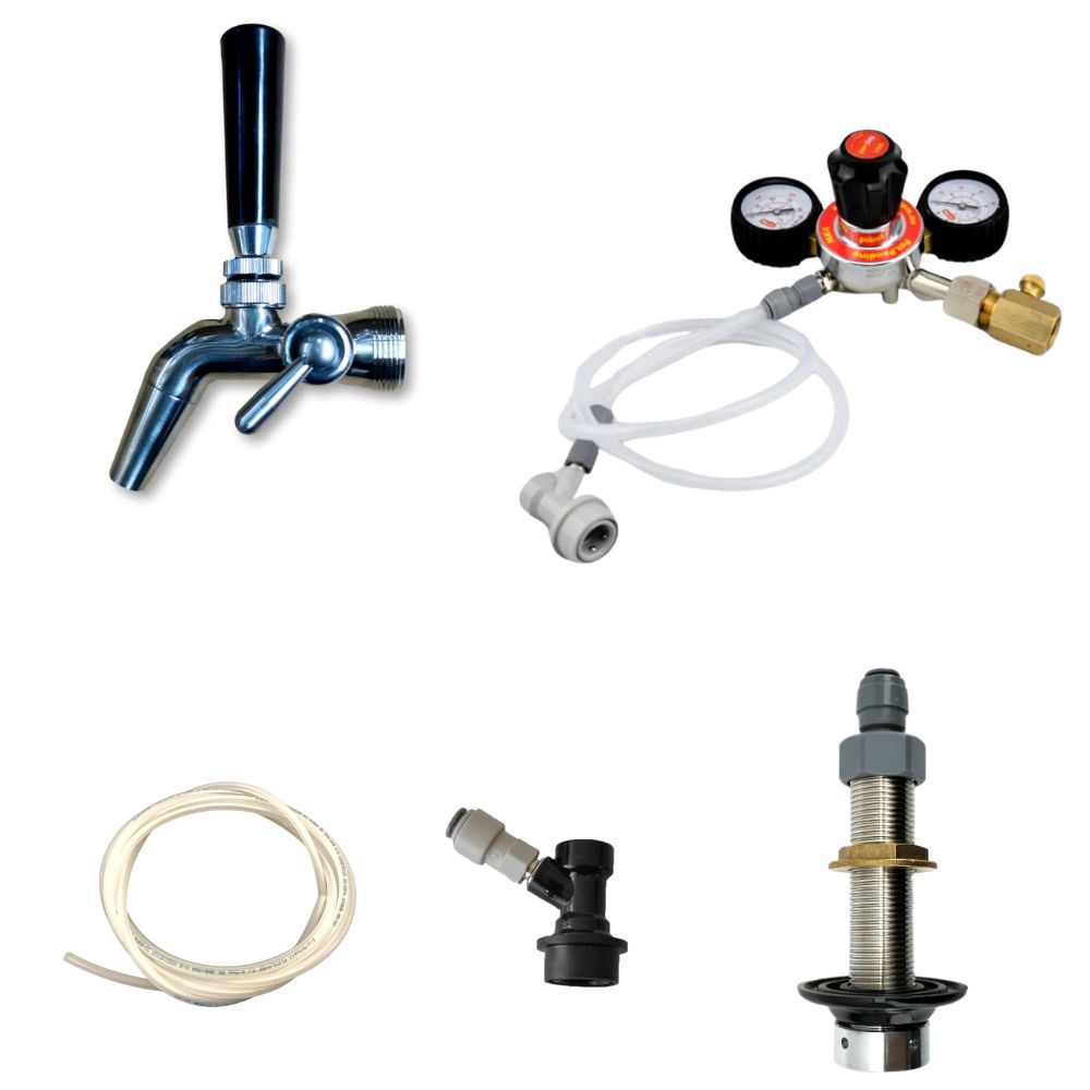 Kegerator Kit: 1-4 Taps For Use With Your Own Fridge Or Esky