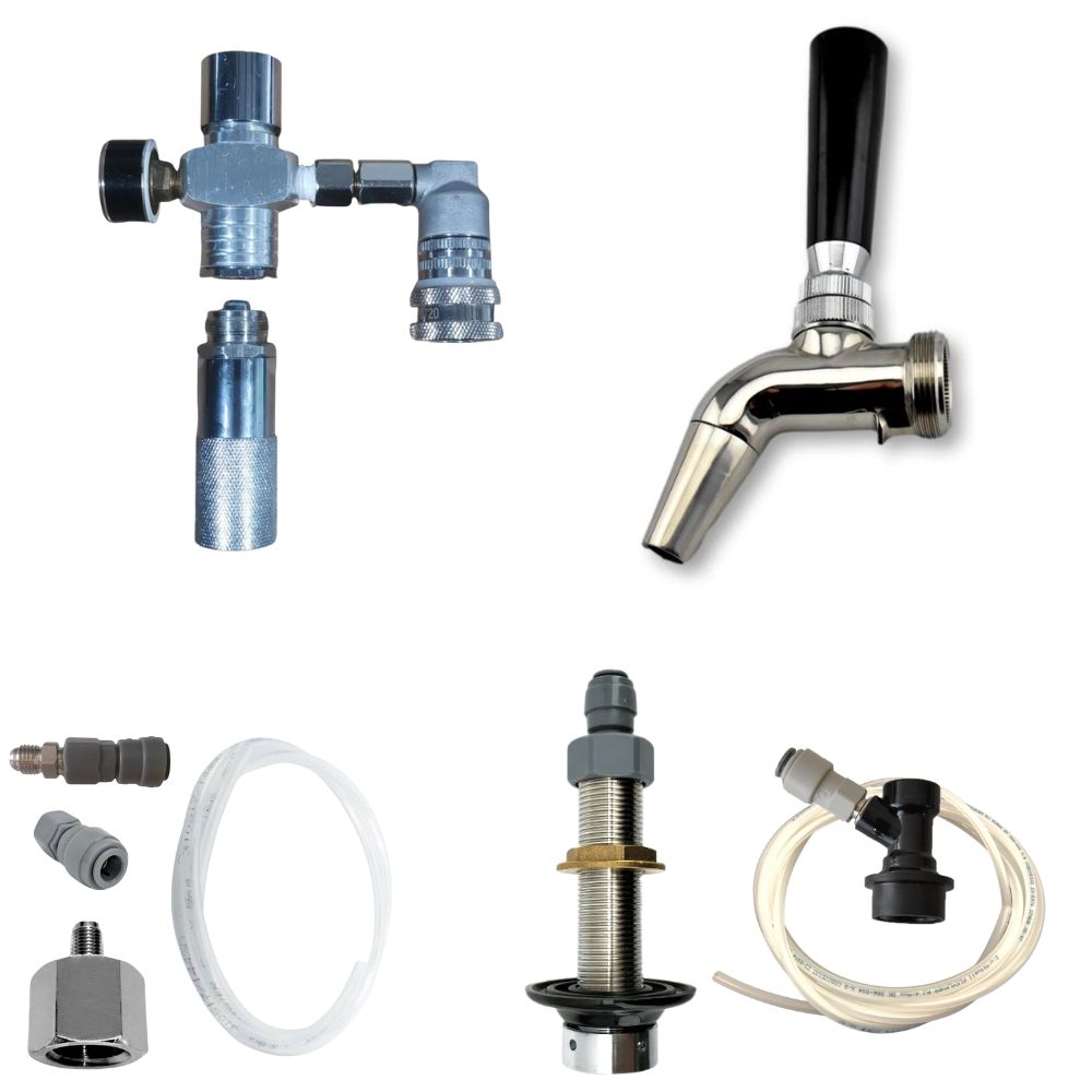 Kegerator Kit: 1-4 Taps For Use With Your Own Fridge Or Esky