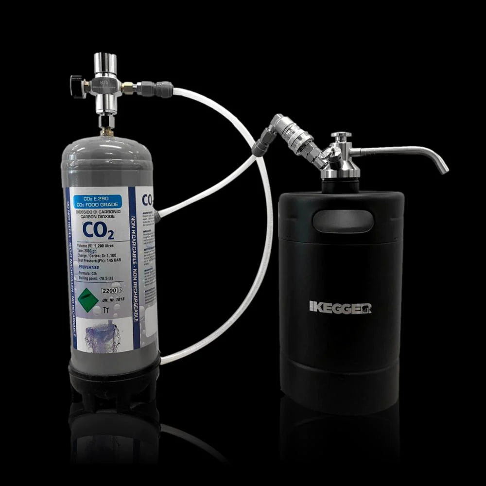 co2 bottle ikegger 2.0 setup