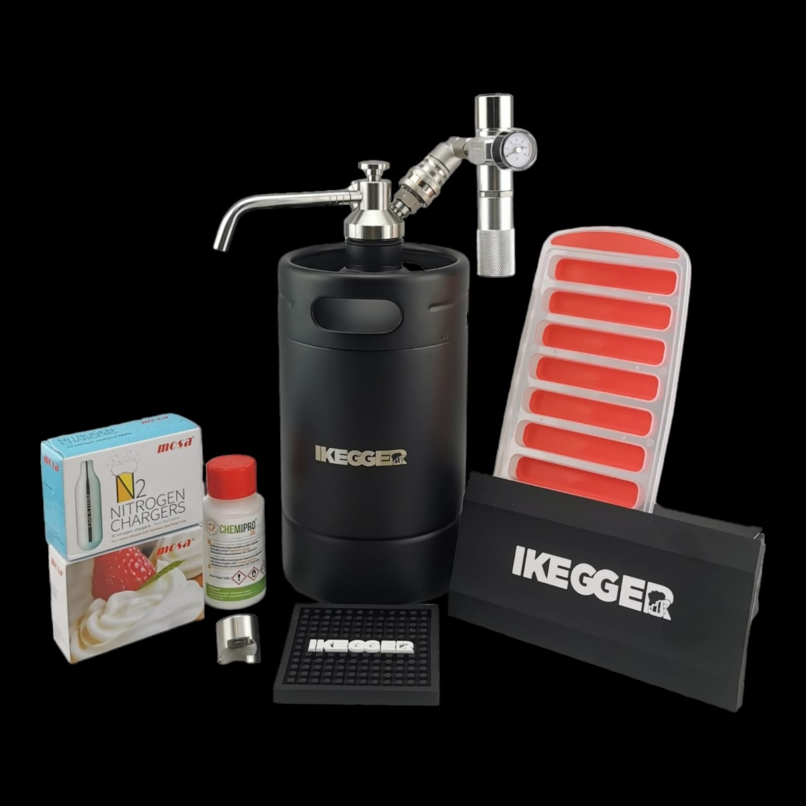 IKEGGER 2.0 | COCKTAILS AND NITRO COFFEE | COMPLETE | INC. GAS AND ACCCESORIES