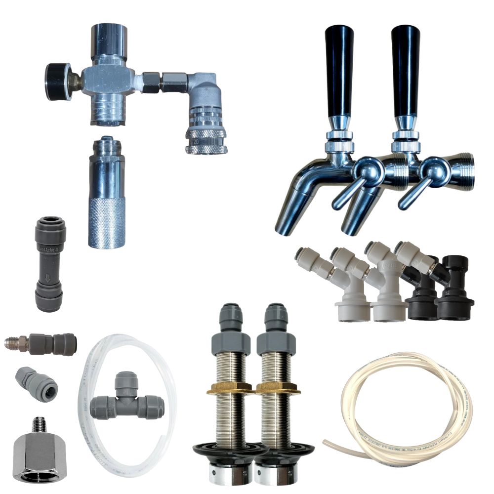 Kegerator Kit: 1-4 Taps For Use With Your Own Fridge Or Esky