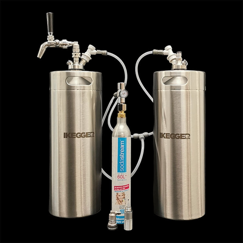 &lt;tc&gt;Komplettes 20L Mini-Keg-Paket | inkl. 2 x 10L Kegs, Druckminderer und Zapfhahn&lt;/tc&gt;