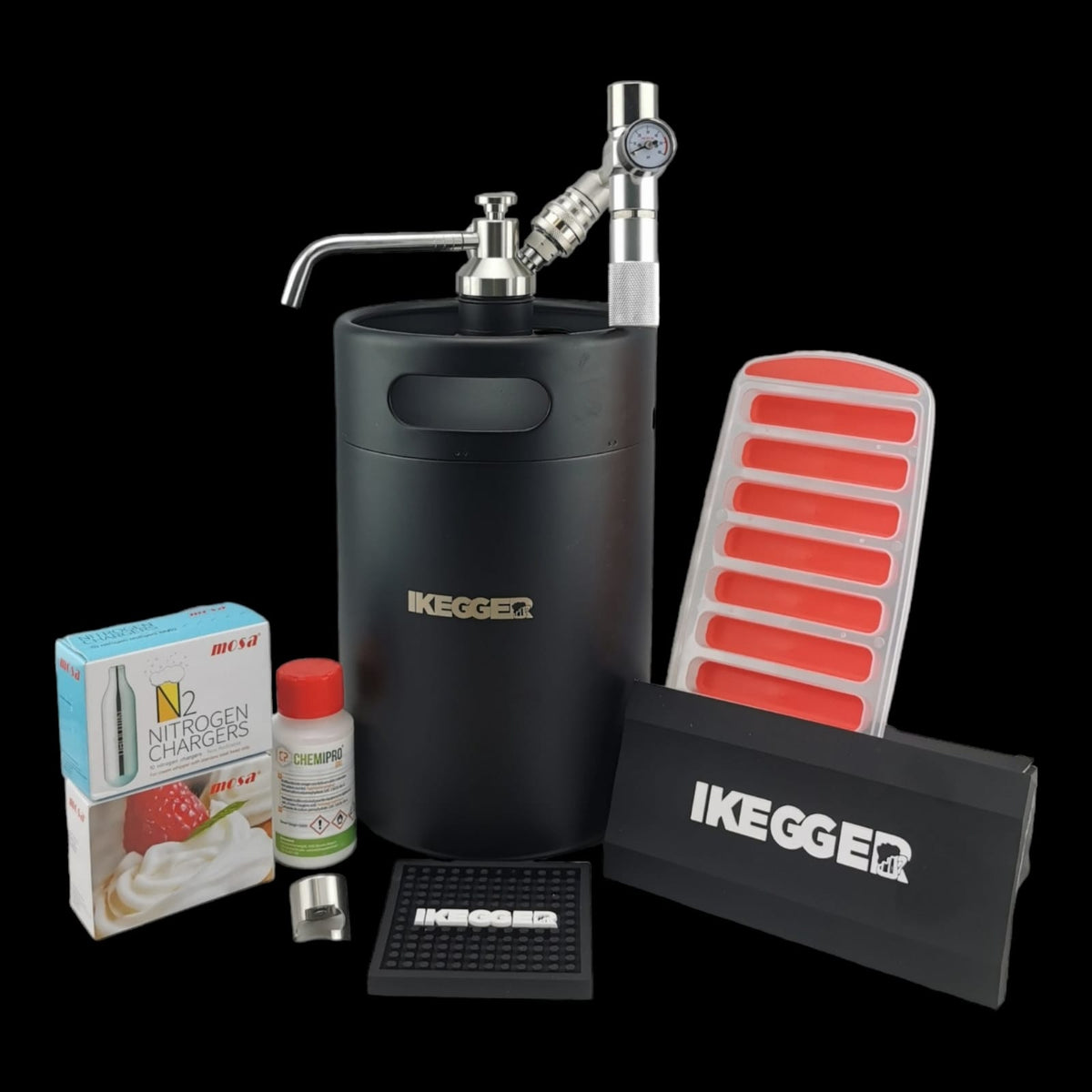 IKEGGER 2.0 | COCKTAILS ET CAFÉ NITRO | COMPLET | INC. GAZ ET ACCESSOIRES