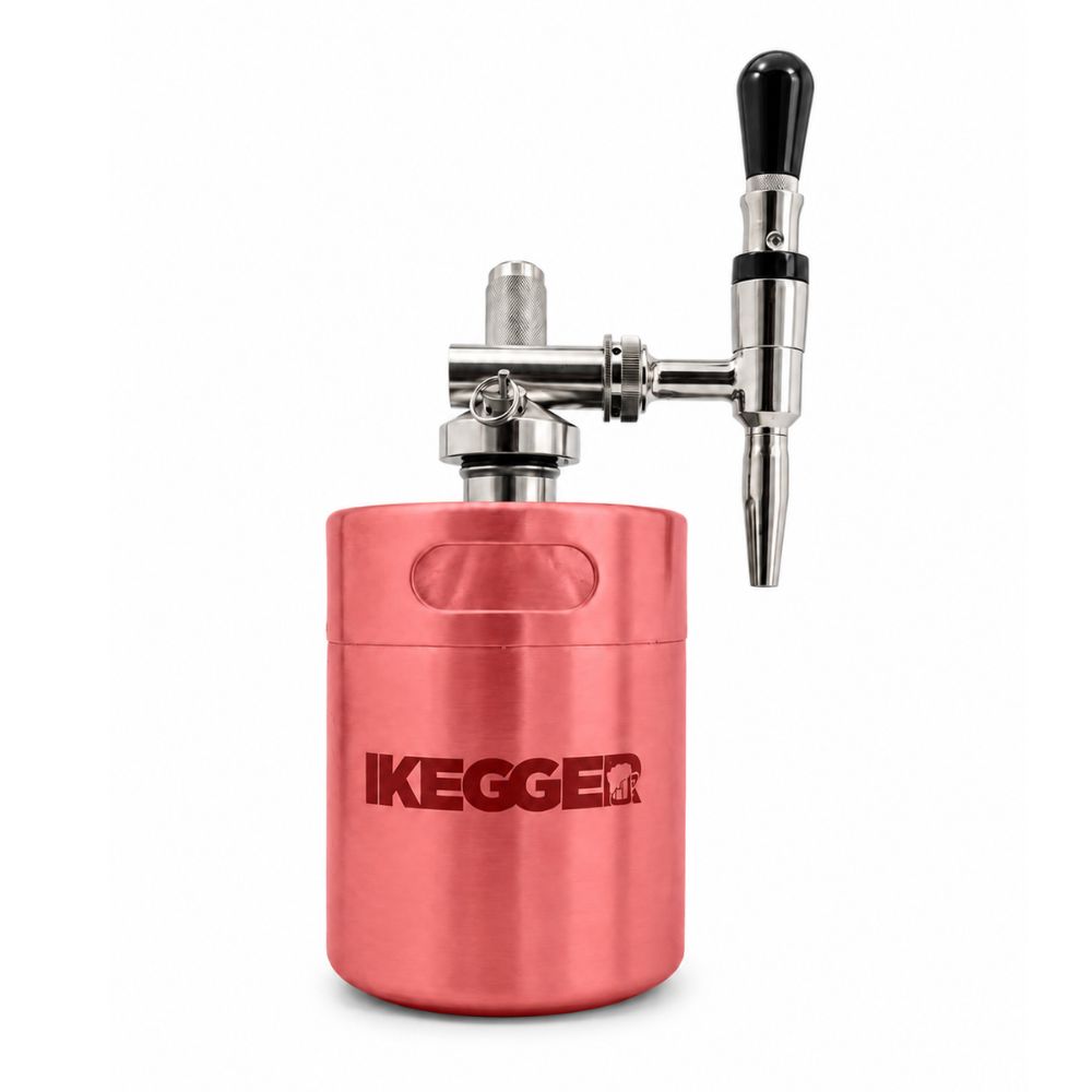 iKegger Nitro Stout Tap System – Mini Keg Tap Head for Stout &amp; Cold Brew