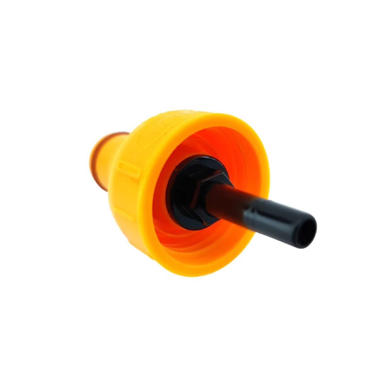 Plastic Carbonation Cap | Line Cleaning Cap - YELLOW