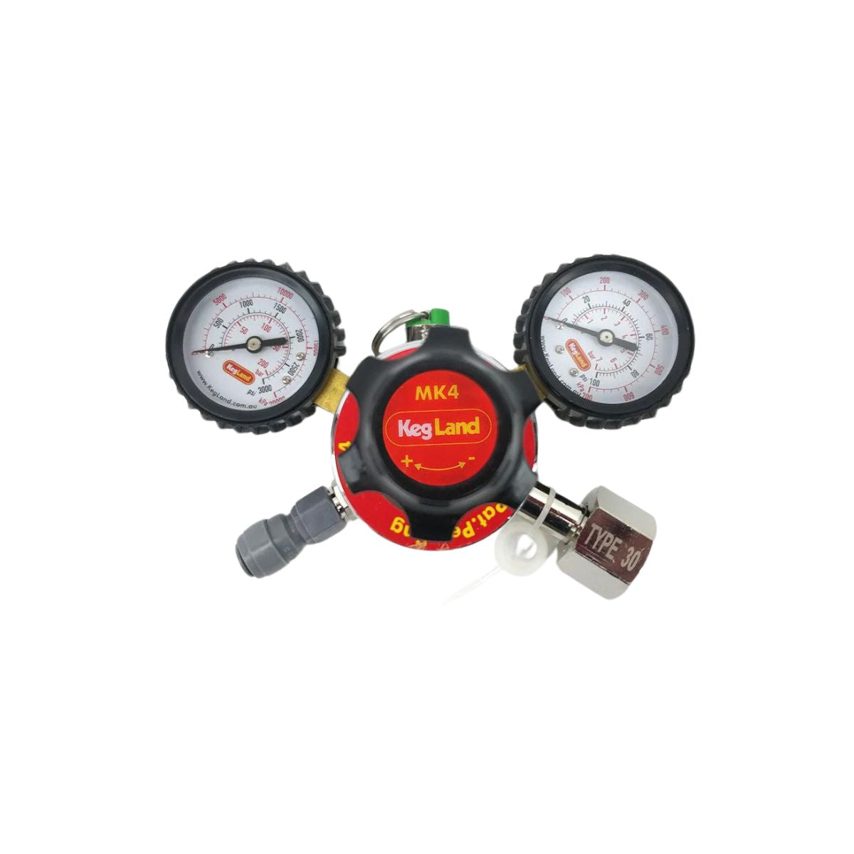 Type 30 - MK4 Regulator (4.5bar PRV &amp; 100psi Gauge)
