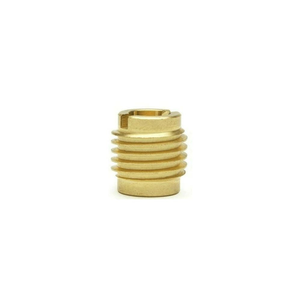 Brass Threaded Insert for Tap Handles – 3/8"-16