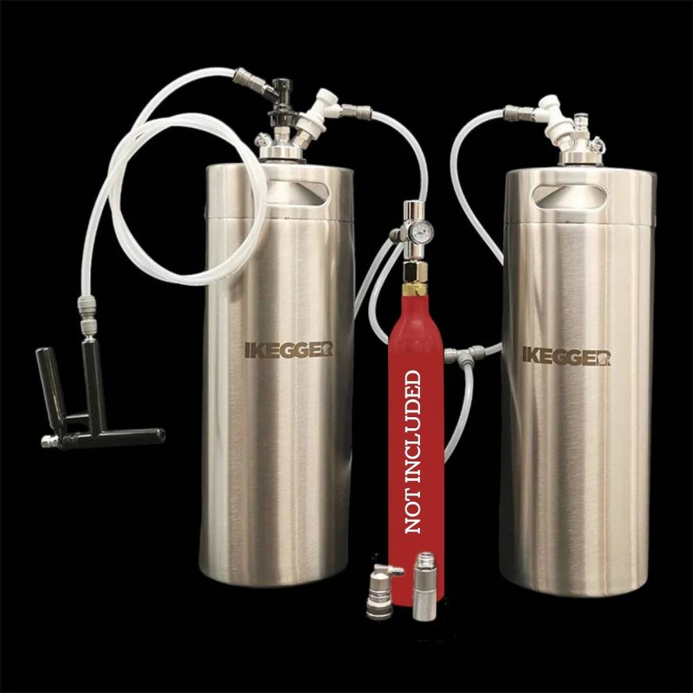 Complete 20L Mini Keg Package | 2 x 10L Kegs, Regulator Kit and Tap