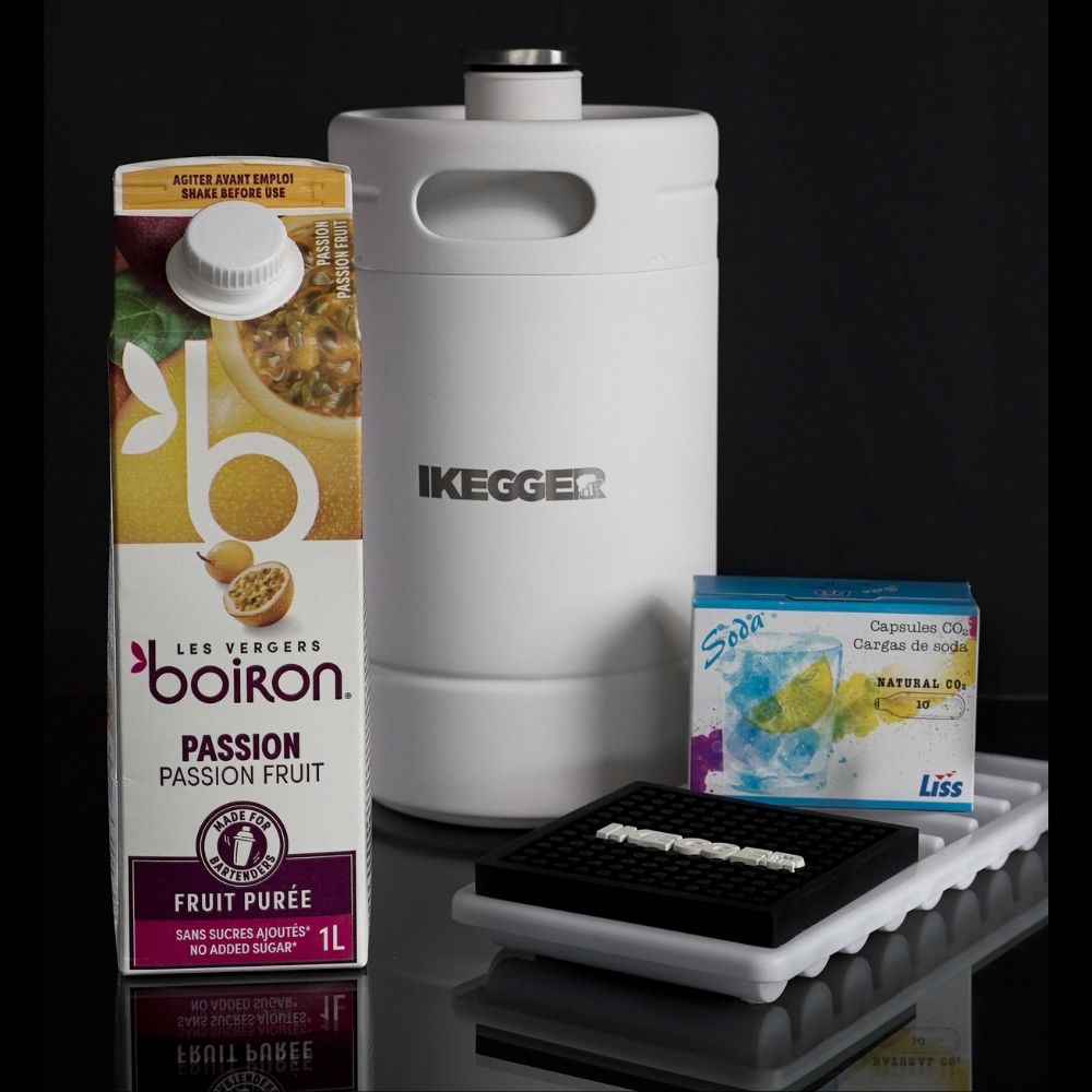 iKegger Insulated Mini Keg | White