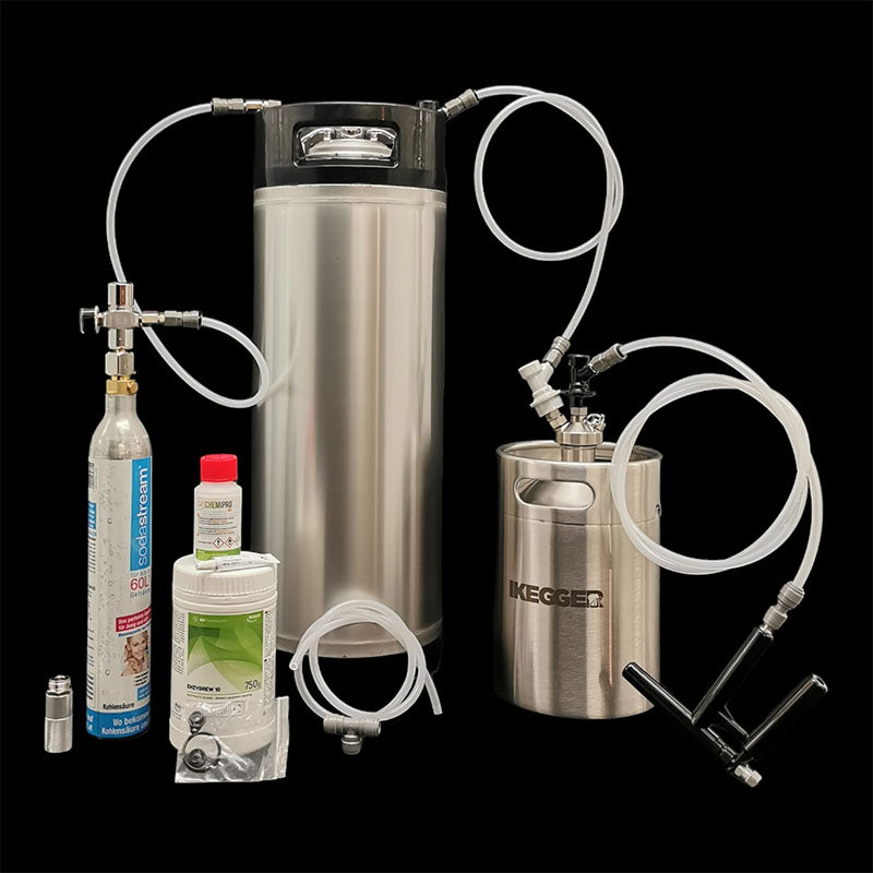 sodastream Botellas para máquinas de agua con gas, 1 paquete doble, 2 x 1  litro, color negro