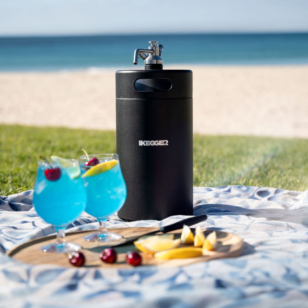 cocktail in keg
