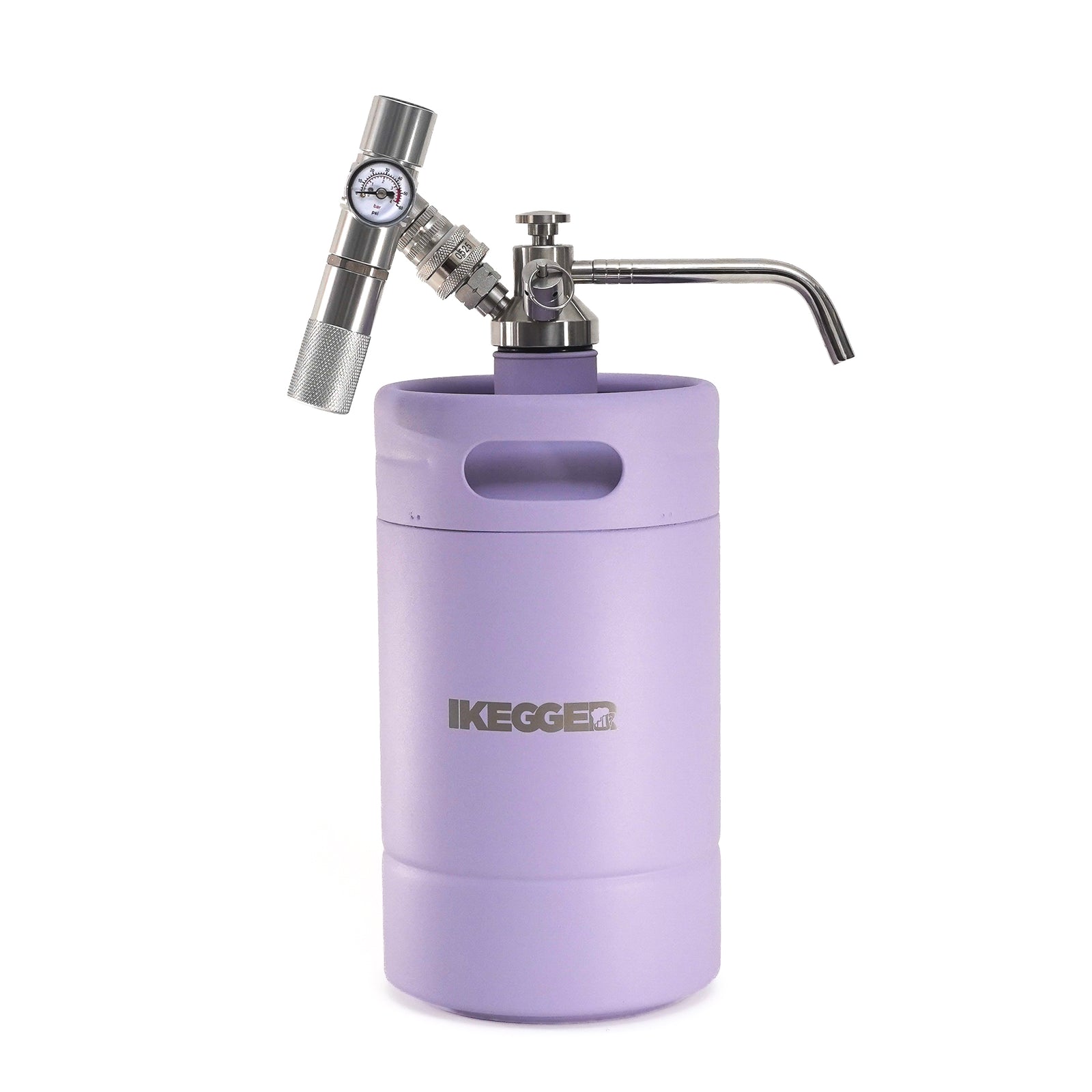 iKegger Insulated Mini Keg - Blueberry Swirl - Violet - 2L, 4L & 5L