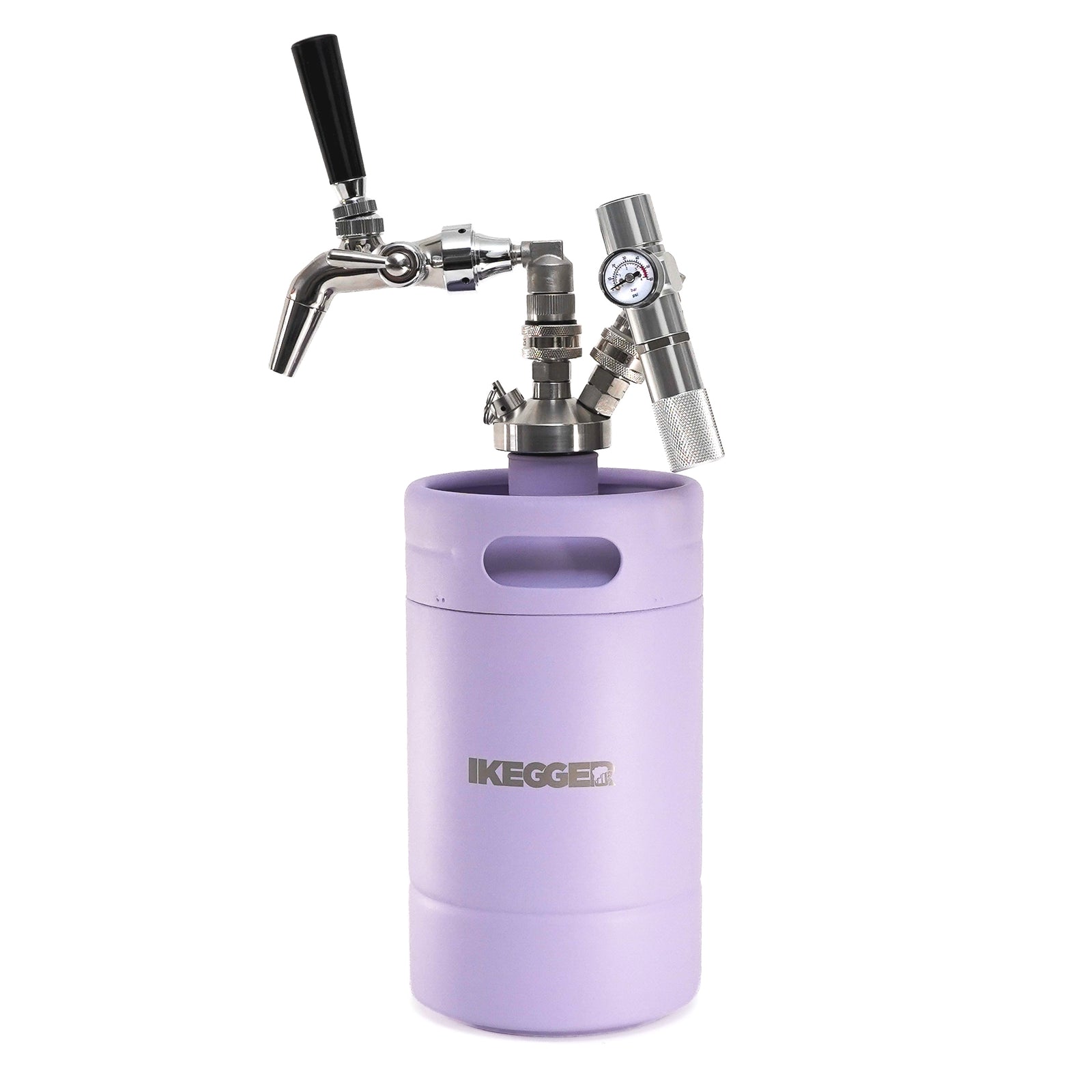 iKegger Insulated Mini Keg - Blueberry Swirl - Violet - 2L, 4L & 5L