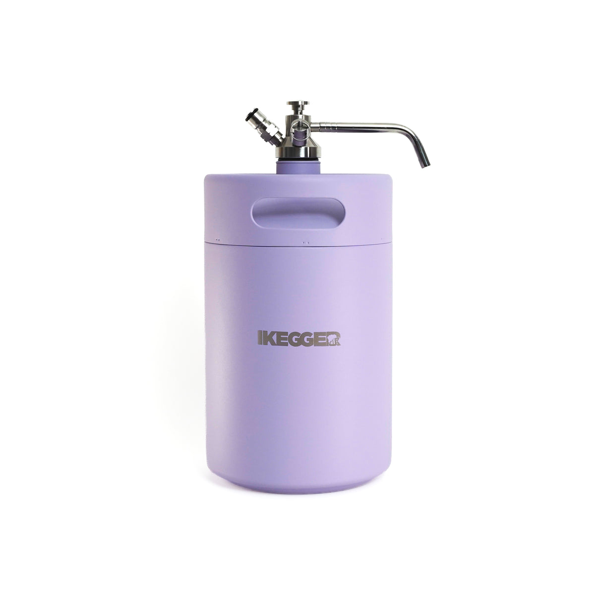 iKegger Insulated Mini Keg - Blueberry Swirl - Violet - 2L, 4L &amp; 5L