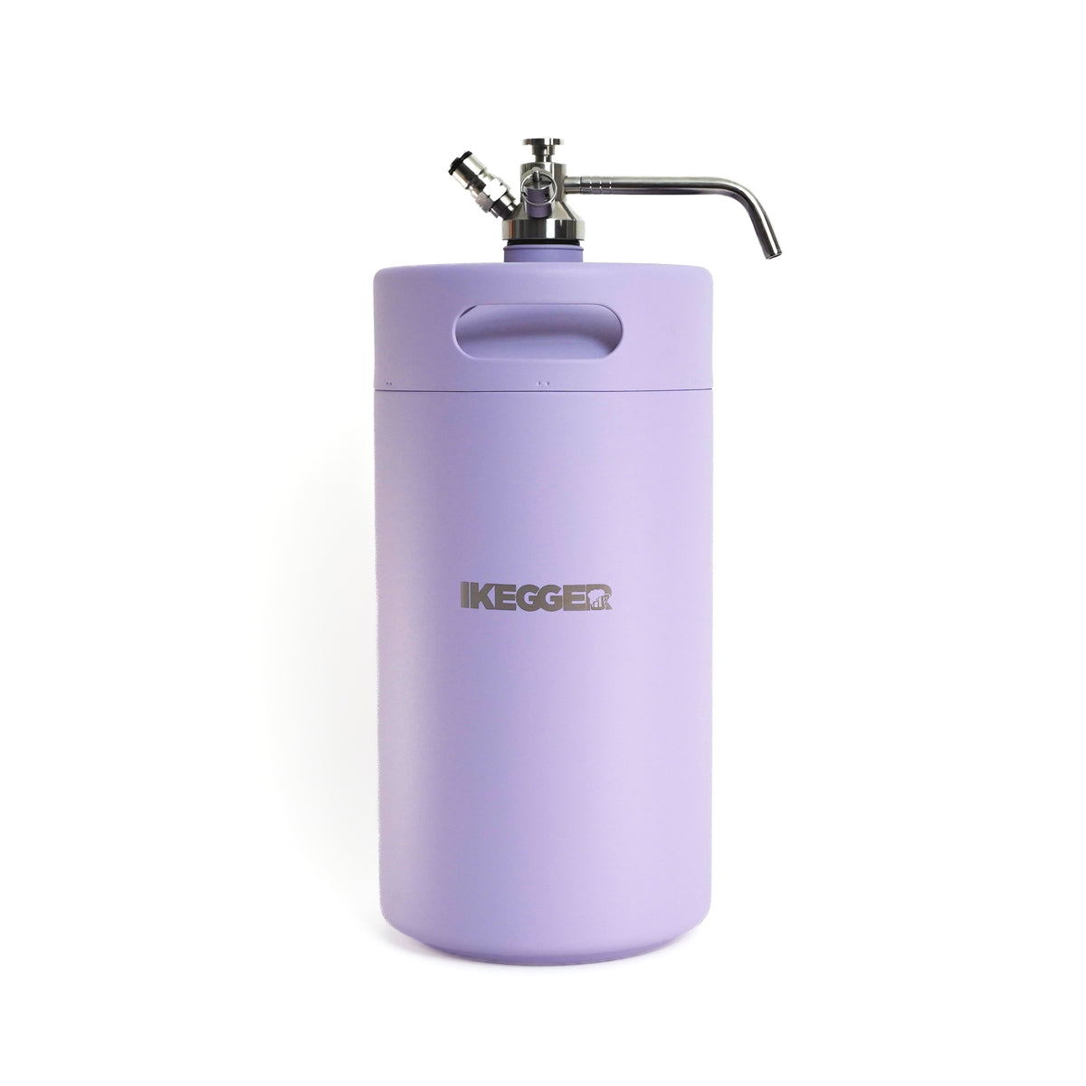 iKegger Insulated Mini Keg - Blueberry Swirl - Violet - 2L, 4L &amp; 5L