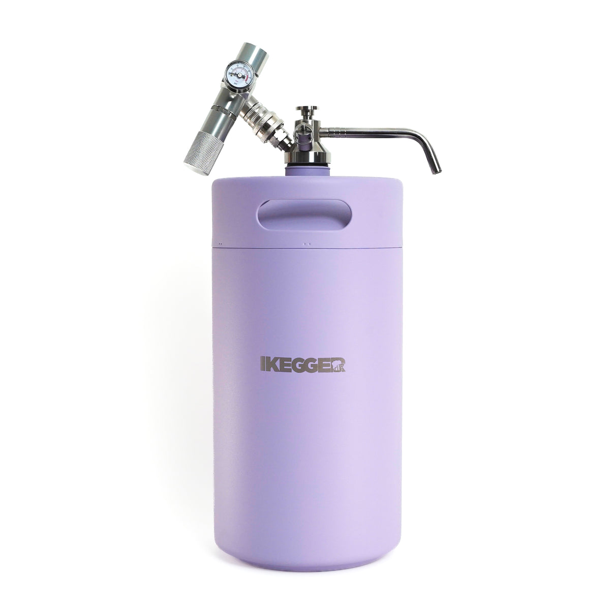 iKegger Insulated Mini Keg - Blueberry Swirl - Violet - 2L, 4L &amp; 5L