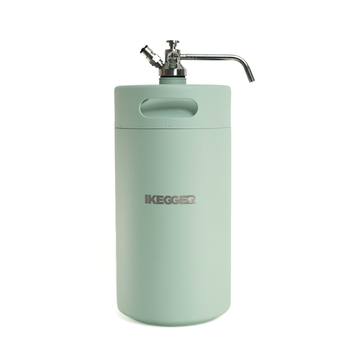 iKegger Insulated Mini Keg - Pistachio Cream - Green - 2L, 4L &amp; 5L