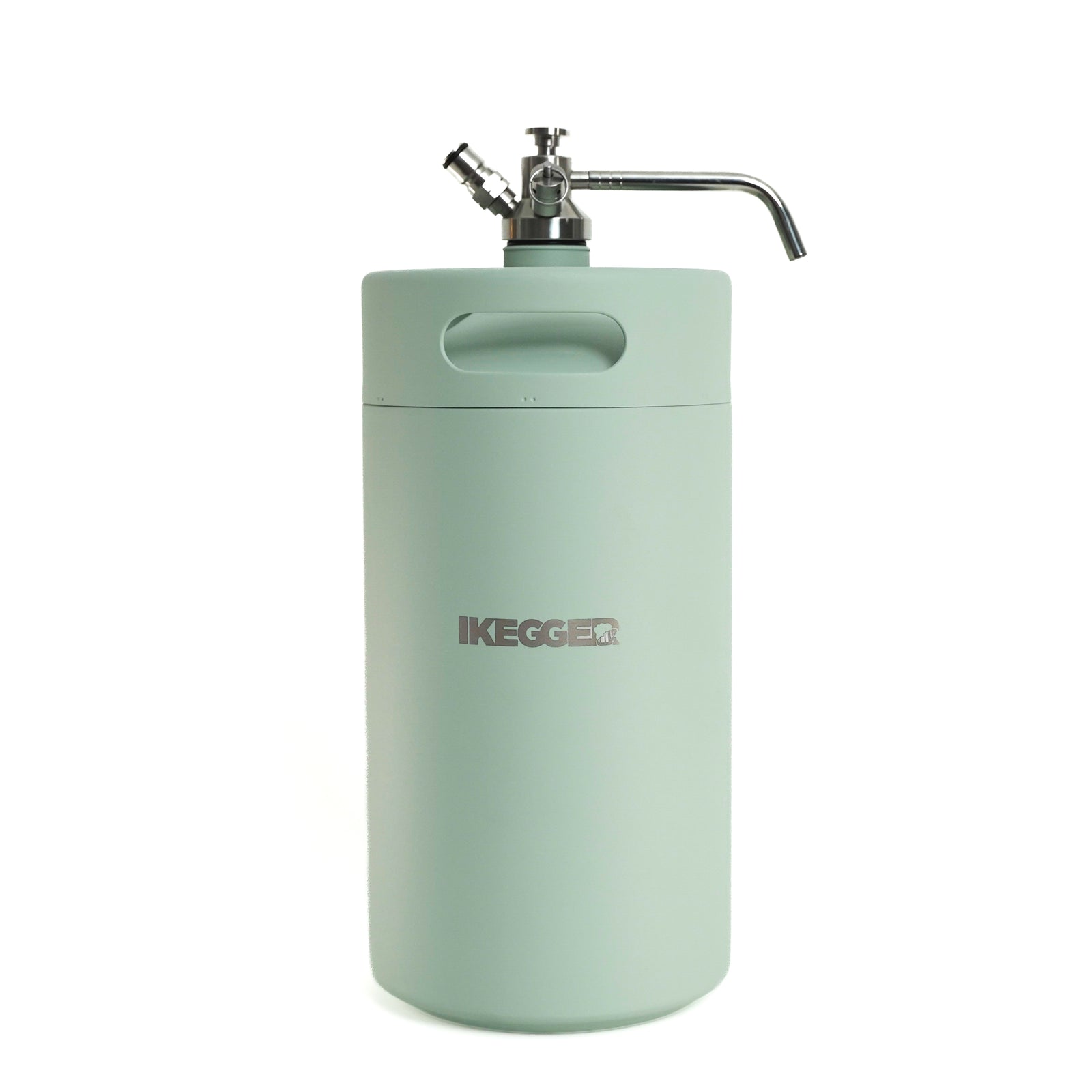iKegger Insulated Mini Keg - Pistachio Cream - Green - 2L, 4L & 5L