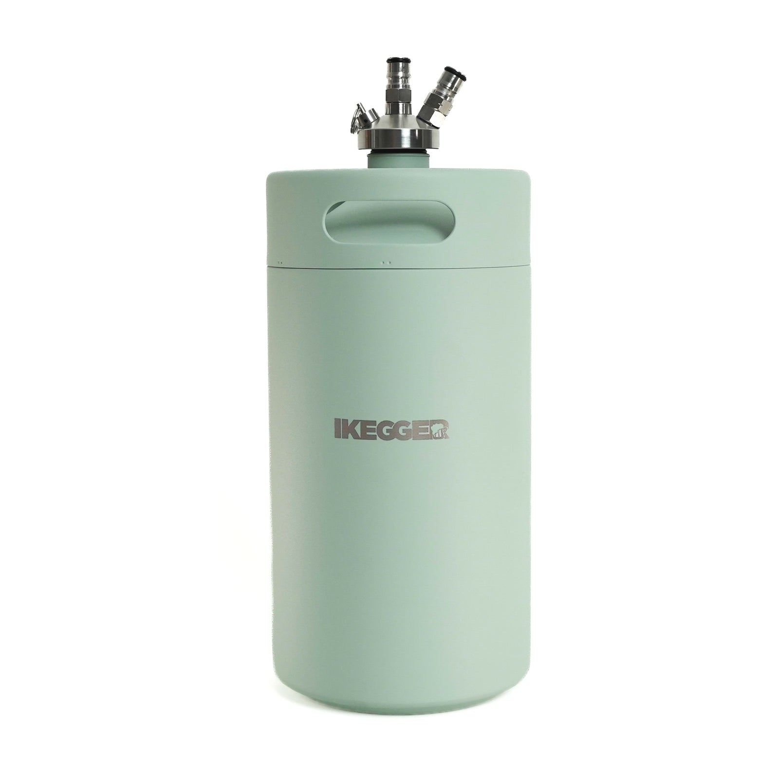 iKegger Insulated Mini Keg - Pistachio Cream - Green - 2L, 4L & 5L