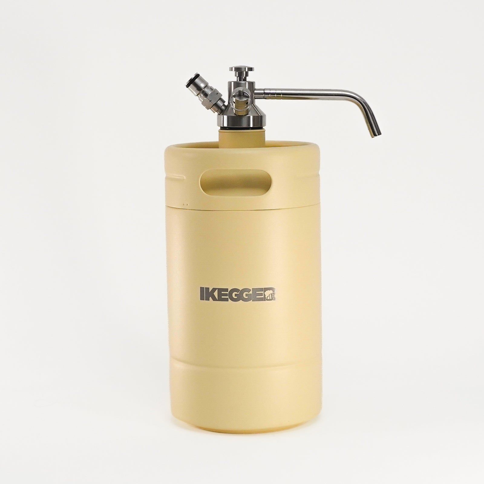 iKegger Insulated Mini Keg - Vanilla Bean - Yellow - 2L, 4L & 5L