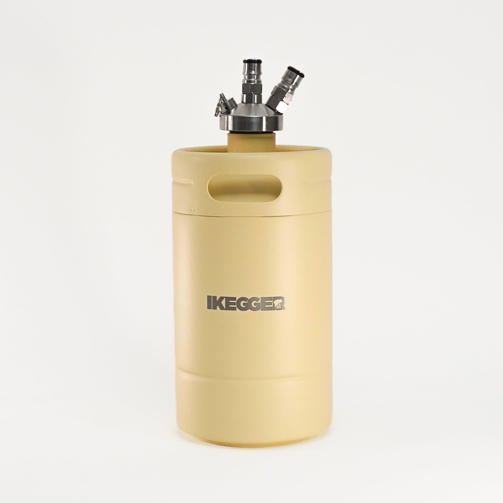 iKegger Insulated Mini Keg - Vanilla Bean - Yellow - 2L, 4L & 5L