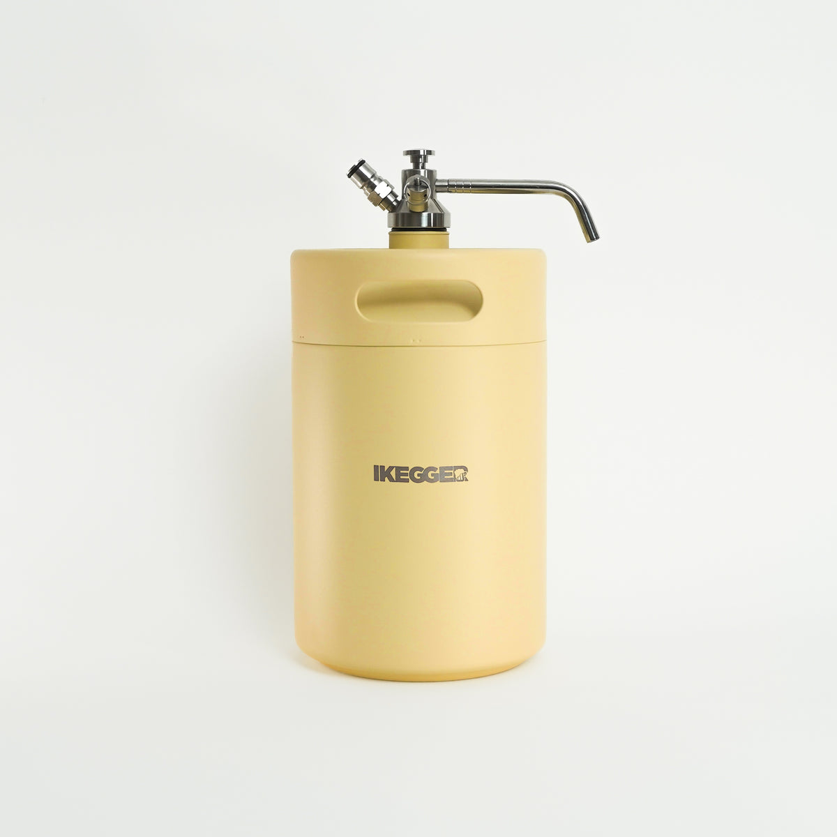 iKegger Insulated Mini Keg - Vanilla Bean - Yellow - 2L, 4L &amp; 5L