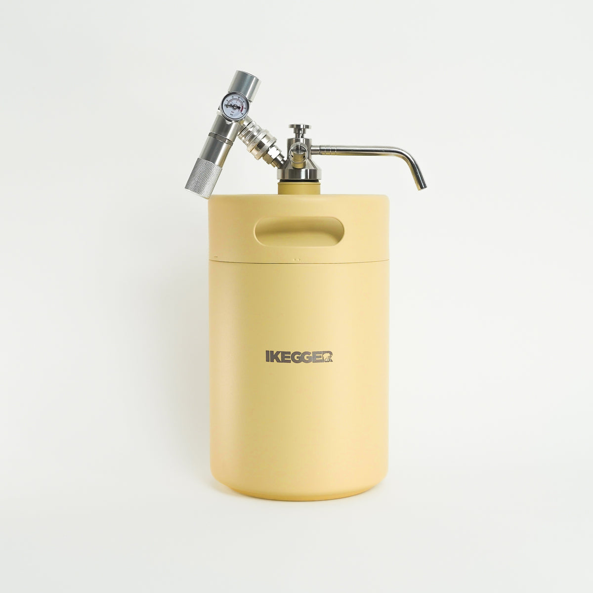 iKegger Insulated Mini Keg - Vanilla Bean - Yellow - 2L, 4L &amp; 5L