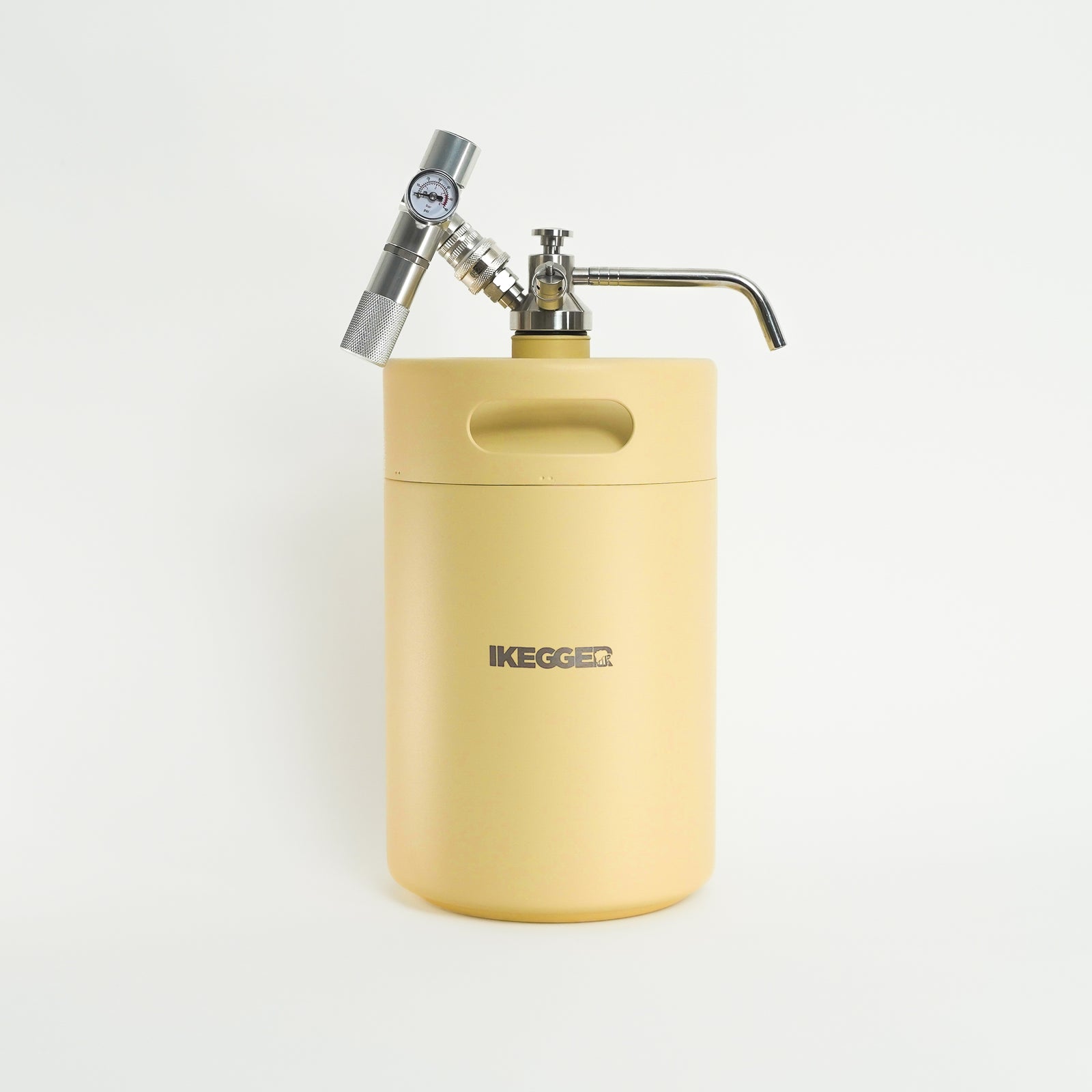 iKegger Insulated Mini Keg - Vanilla Bean - Yellow - 2L, 4L & 5L
