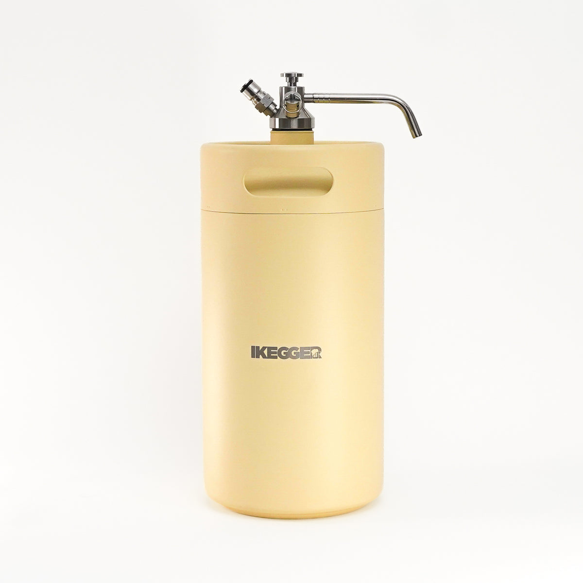 iKegger Insulated Mini Keg - Vanilla Bean - Yellow - 2L, 4L &amp; 5L