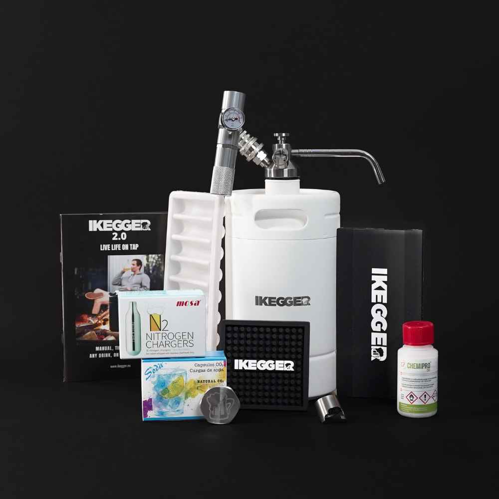 <tc>iKegger</tc> 2.0 | Cócteles y café nitro | Completo | Incluye gas y accesorios