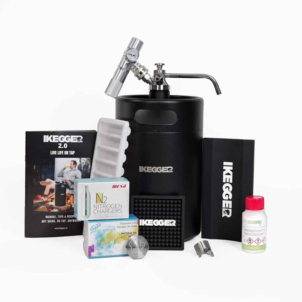 <tc>iKegger</tc> 2.0 | Cócteles y café nitro | Completo | Incluye gas y accesorios