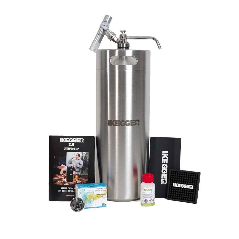 <tc>iKegger</tc> 2.0 | Essential Mini Keg Bundle – Fertig zum Einschenken