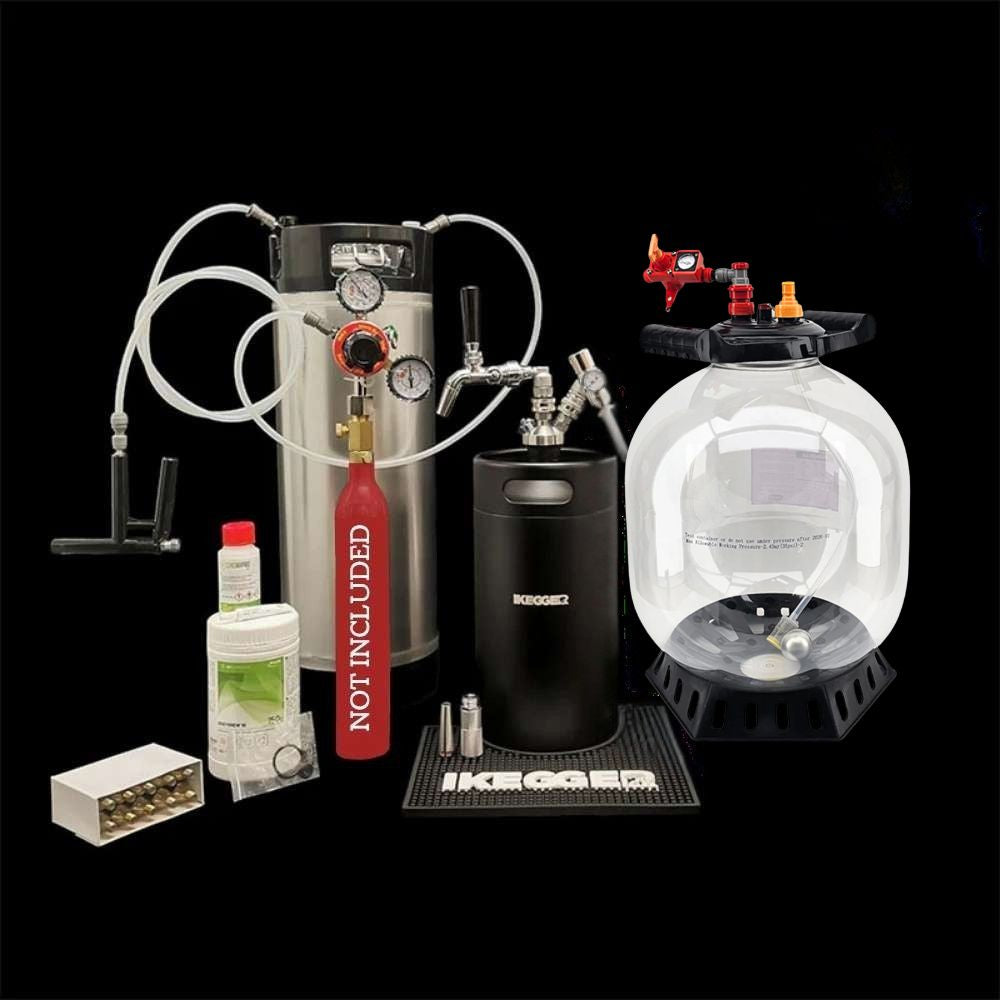 Sistema di fusti per birra fatta in casa | Pacchetto completo Brew, Keg e Serve on Tap