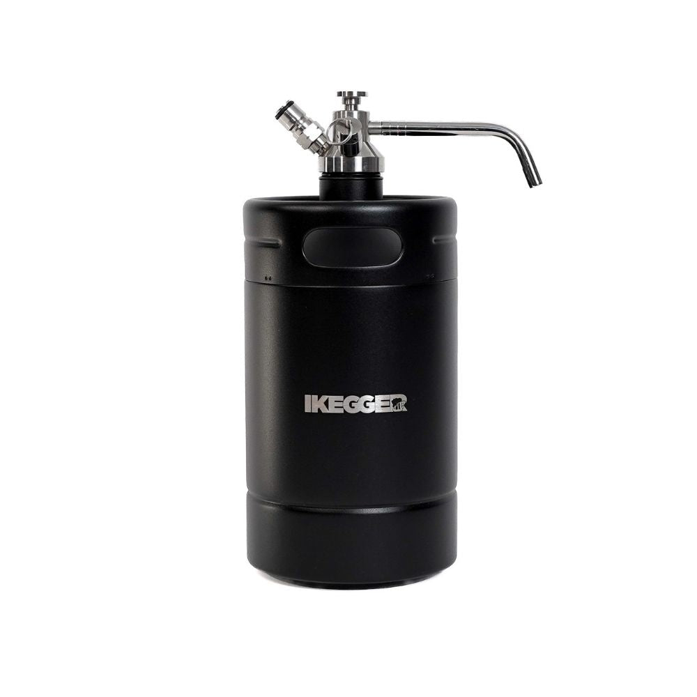 iKegger Insulated Mini Keg | Black -  2L, 4L &amp; 5L