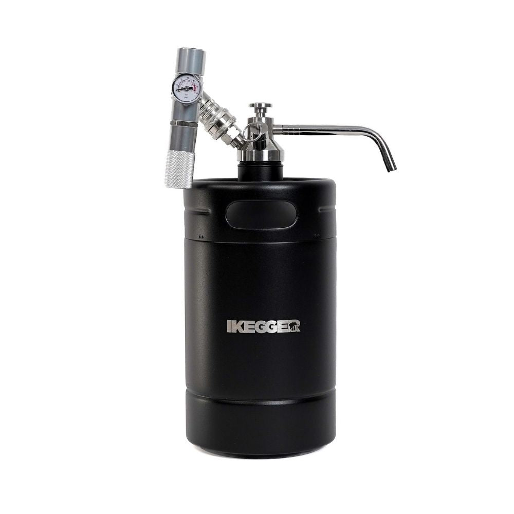 iKegger Insulated Mini Keg | Black -  2L, 4L &amp; 5L