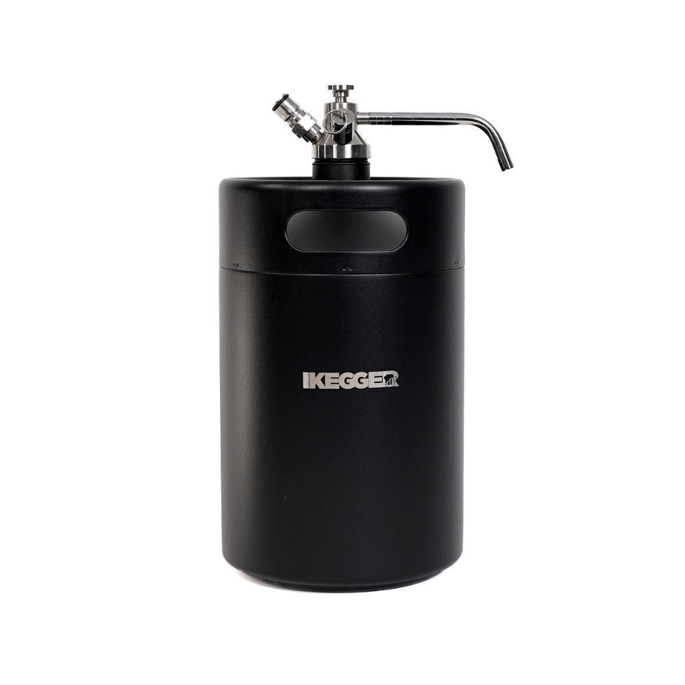 iKegger Insulated Mini Keg | Black -  2L, 4L &amp; 5L