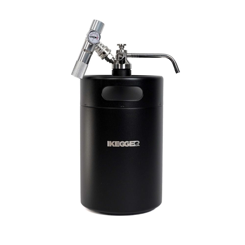 iKegger Insulated Mini Keg | Black -  2L, 4L &amp; 5L