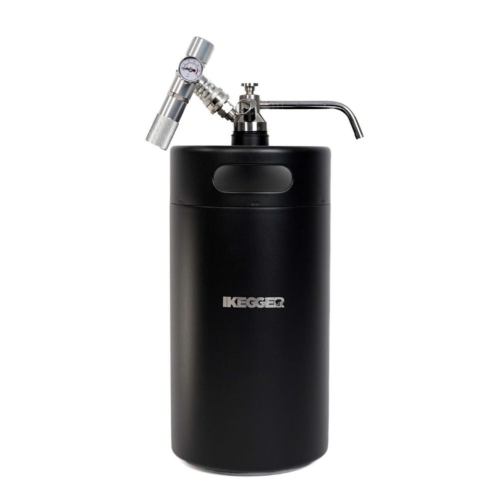 iKegger Insulated Mini Keg | Black -  2L, 4L & 5L